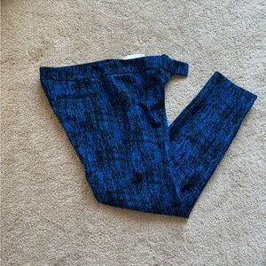 *NWT Anne Klein Jacquard Slim Leg Ankle Pants